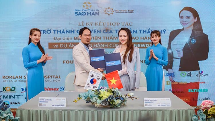 Ký kết hợp tác Chuyên gia tư vấn Thẩm mỹ